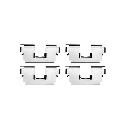 Detroit Axle - Rear Ceramic Brake Pads with Hardware Set Replacement - size: 4P1202010/Kit
