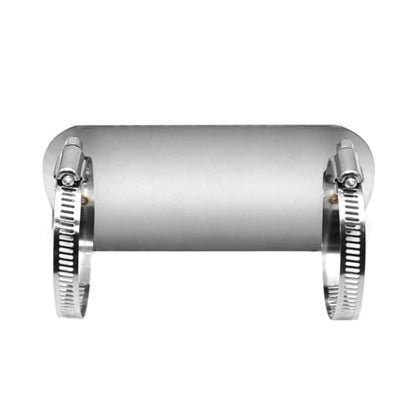 Exhaust Heat Shield Muffler Pipe Heat Cover Protector Guard Imitation Carbon Fiber Stainless Steel for Motorcycle Moped Pit Dirt Bike ATV Scooter (H) - size: H