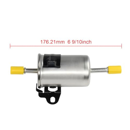 FG-1114 FG986B EFF004 Fuel Filter Compatible With Ford E-150 E-250 E-350 E-450 E-550 F-100 F-150 F-250 F-350 F-450 Replaces 2M5Z-9155-CA G8018 PF-2000