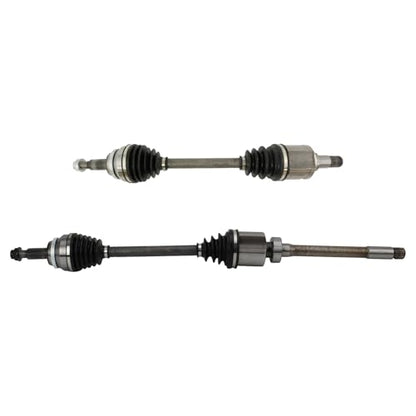 TRQ Front 2 Piece CV Axle Shaft Assembly Set - style: CSA55745