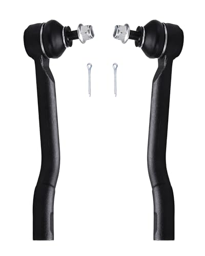 ES801220 ES801221 2Pcs Front Outer Tie Rod Ends for Nissan - size: ES801220 ES801221