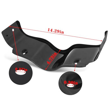 Batwing Outer Fairing Lower Trim Skirt for Electra Glide, Street Glide