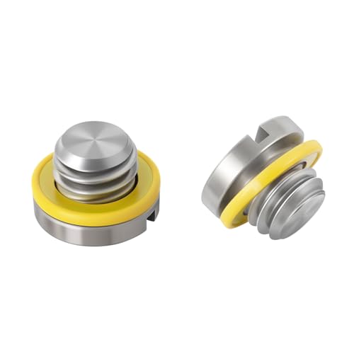 2 Pcs Lower Unit Drain Plug Seal Screw for Mercury Tohatsu