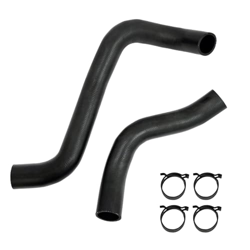 Upper and Lower Radiator Coolant Hose Set Fit for Toyota Tundra Sequoia 2007-2022 4.6L 5.7L V8 Inlet and Outlet Water Pipe, Replace 16571-0S010 16572-0S011 16572-0S010
