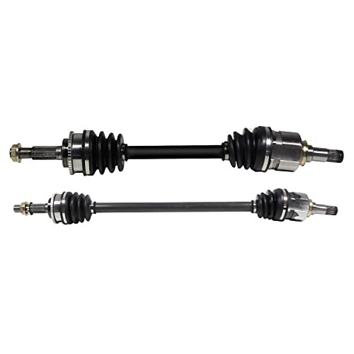 Pair (2) Front CV Axle Shaft Assembly Compatible with 1992-1998 Toyota Paseo/ 1987-1998 Toyota Tercel 1.5L L4 Front Left and Right CV Joint Shaft NCV69523 NCV69526 - size: B2CV054-N