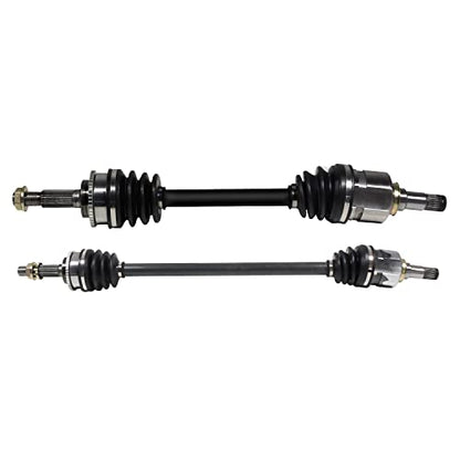 Pair (2) Front CV Axle Shaft Assembly Compatible with 1992-1998 Toyota Paseo/ 1987-1998 Toyota Tercel 1.5L L4 Front Left and Right CV Joint Shaft NCV69523 NCV69526 - size: B2CV054-N