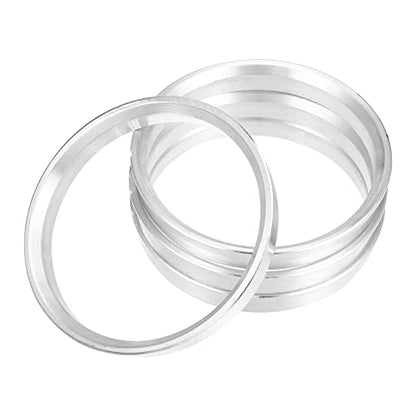X AUTOHAUX 4pcs OD 78.1mm to ID 71.1mm Aluminum Alloy Hub Centric Rings - size: 78.1mm-71.1mm