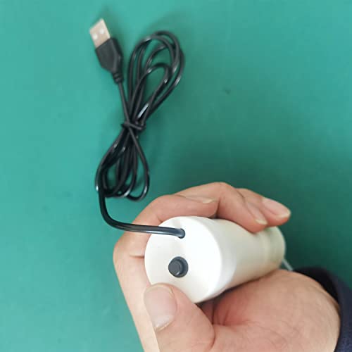 Oil Pump Extractor Portable Fluid Change Syringe with Hose Automotive Engine Oil Pump Water Fluid Change Tool No Mess No Leaks No Overfills 5V DC USB