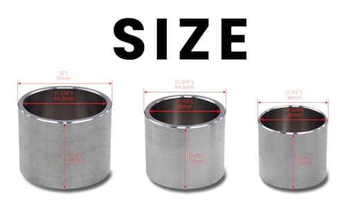 Slip-on Exhaust Adapter 2''(ID) to 1-3/4'', 1-1/2", 1-3/8"(OD)