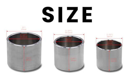 Slip-on Exhaust Adapter 2''(ID) to 1-3/4'', 1-1/2", 1-3/8"(OD)