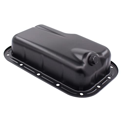 NewYall Lower Engine Oil Pan Sump w/Drain Plug