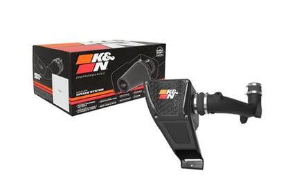 K&N Cold Air Intake System: High-Flow Air Filter, Increase Performance & Towing: Compatible with 2021-2024 FORD: Bronco, 63-2620 - style: L4 2.3L Intake