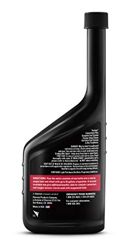 Chevron Techron Concentrate Plus Fuel System Cleaner, 20 oz., Pack of 1 - size: 20 Fl Oz (Pack of 1), style: 20 oz.