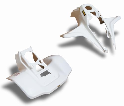 Maier White Standard Front And Rear Plastic Fender Kit for Suzuki LT250R Quadracer 1985-1992