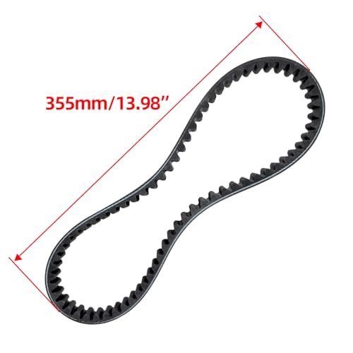 Drive Belt 729-17.5-30 for GY6 49cc 50cc 139QMB 139QMA Engine