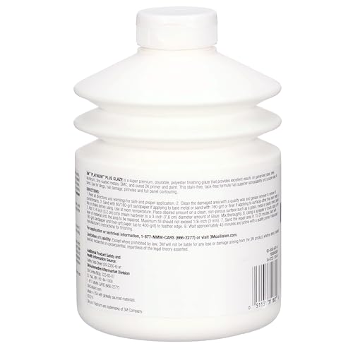 3M Platinum Plus Glaze, 31180, 30 fl oz/887 mL
