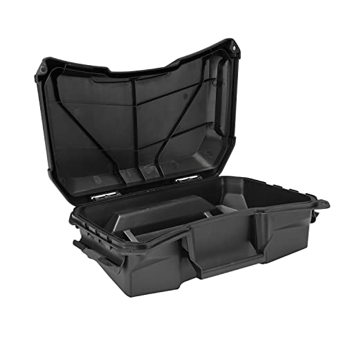 HAKA TOUGH Storage Cargo Box for Can-Am Outlander 450 500 570 800 1000 with 2 GAL (7.5L) Front Rear Waterproof Tool Bed ATV Bin Accessories, Replace OEM # 708200408, Black