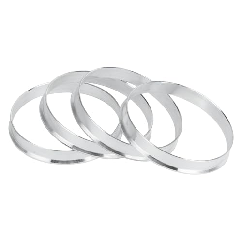 Hub Centric Rings, 65.1mm ID to 67.1mm OD Vehicle Wheel Hubrings Aluminum Alloy, 4 Pcs - size: 65.1mm to 67.1mm
