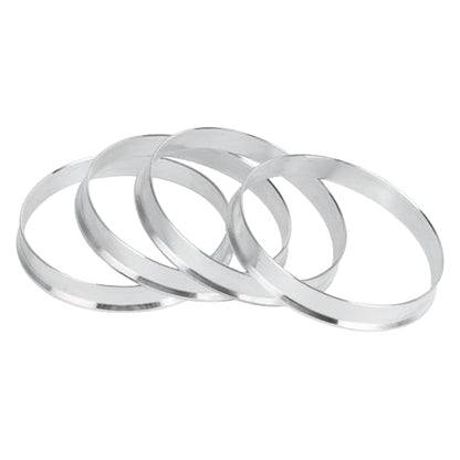Hub Centric Rings, 65.1mm ID to 67.1mm OD Vehicle Wheel Hubrings Aluminum Alloy, 4 Pcs - size: 65.1mm to 67.1mm