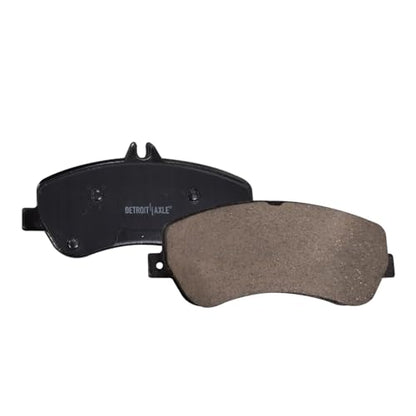 Detroit Axle - Front Brake Pads for 2013-2015 Mercedes-Benz GLK250 - size: 4P58084/Kit