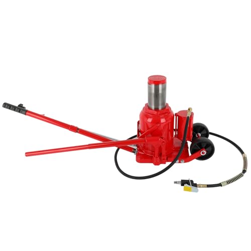SCITOO Air/Hydraulic Bottle Jack 50 Ton Pneumatic Bottle Jack 11,0231 lbs