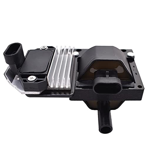 WFLNHB Ignition Coil DR-49 with Ignition Module D577 Replacement for Chevy