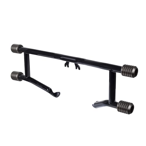 Advanblack Protek Two Step Highway Peg Crash Bar with CNC Slider Fit for 2014-2025 Harley Touring Road Glide Street Glide Electra Glide – Engine Guard Performance Upgrade (Bronze CNC) - color: Bronze CNC