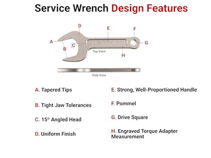 TEKTON Service Wrench Set, 6-Piece | WSE90201 - size: 6-Piece (19-24 mm)