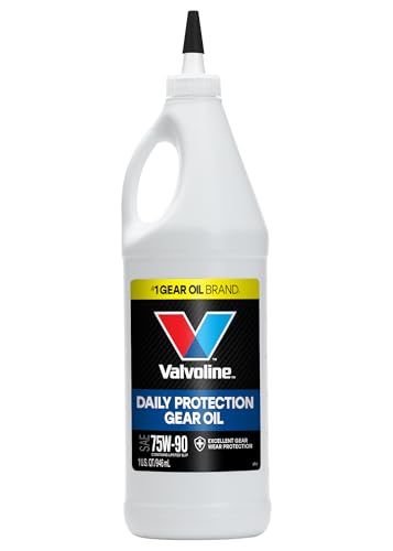Valvoline High Performance SAE 75W-90 Gear Oil 1 QT, Case of 12 - size: 1 Quart (Case of 12)