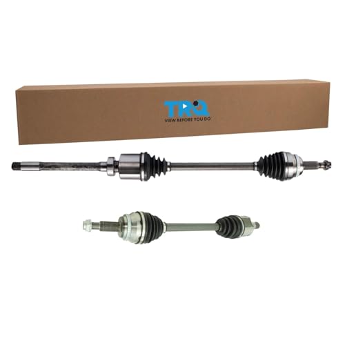 TRQ Front Driver and Passenger Side CV Axle Assembly Set 2 Piece - style: CSA32539