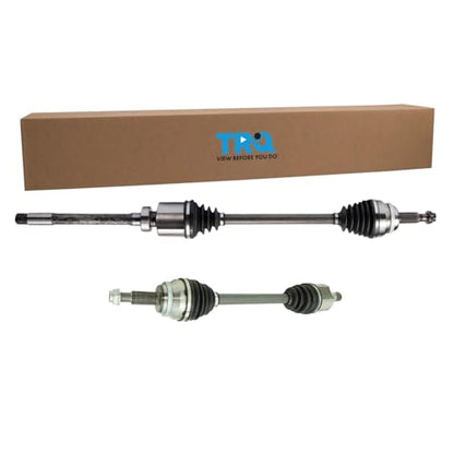 TRQ Front Driver and Passenger Side CV Axle Assembly Set 2 Piece - style: CSA32539
