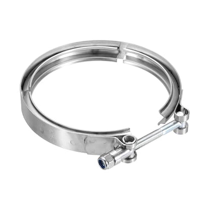 HARFINGTON 5" V Band Clamp Fits 127mm(5") V-Band Flange Clamp Only - size: 5 Inch