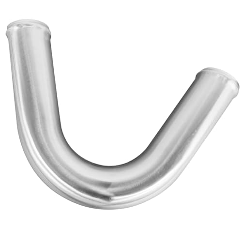 3" (76mm) OD 135 Degree Aluminum Alloy Tube Intercooler Pipe 23.5in (600mm) Length Air Intake Tube Aluminum Intercooler Pipe Aluminum Pipe Tube Brushed Finish Silver - size: L: 23.5"(600mm) 135 degree