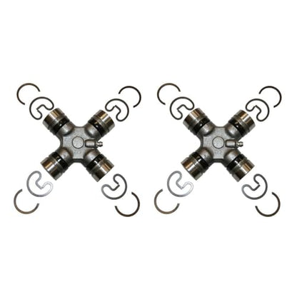 2Pcs Complete Front & Rear Driveshaft Universal Joints U Joints for Chevrolet Silverado 1500 1999 2000 2001 5.3L V8, for GMC Sierra 1500 1999 2000 5.3L V8 Replace# 437104030, C3AZ4365G