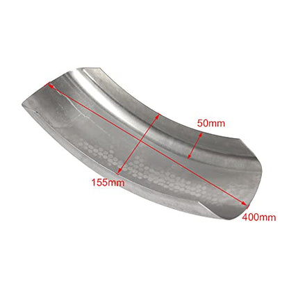 6.1'' Flat Motorcycle Rear Short Fender Mudguard For Harley Bobber Chopper