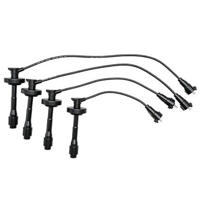 52649ZQ Ignition Spark Plug Wires Set of 4 Compatible with Toyota - style: 52649ZQ