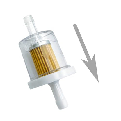 Strongthium 691035 493629 1/4" 40 Micron Inline Fuel Filter Kit - size: 2pcs
