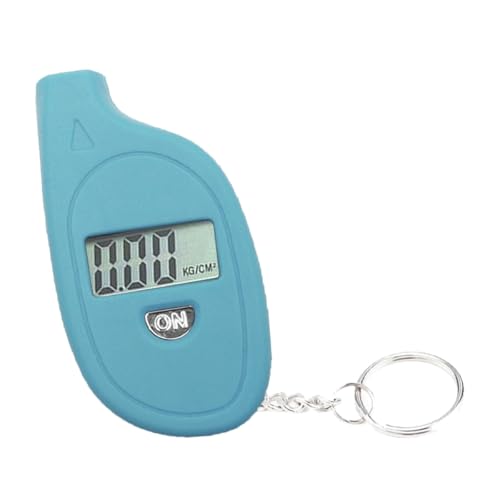 Digital Tire Pressure Gauge, 5-150PSI 4 Unit Settings (Blue) - color: Blue