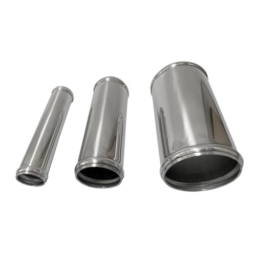 OD 2.75"(70mm) Straight Aluminum Tube Intercooler Pipe 6" Length - size: 2.75" (70mm)