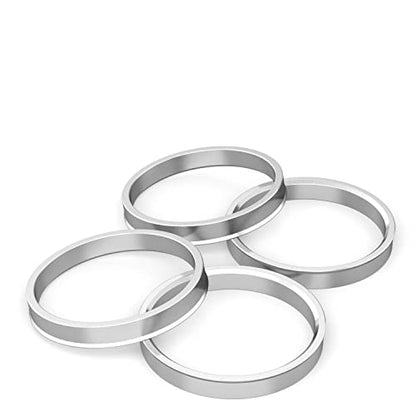 StanceMagic Aluminum Hubcentric Rings 70.1mm to 64.1mm, Pack of 4 - size: 64.1mm ID to 70.1mm OD