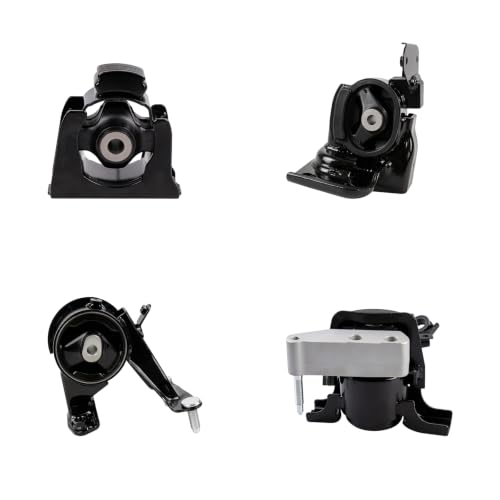 4PCS Engine Mount Set for 2009-2012 Toyota RAV4 2.5L L4 Automatic - size: 2009-2012 Toyota RAV4 2.5L L4 Auto-