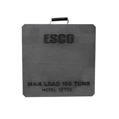 100 Ton XL Support Jack Cribbing Plate, Non-Skid Surface, Lightweight & Waterpoof Heavy Duty Stabalizer Pad - style: 100 Ton XL