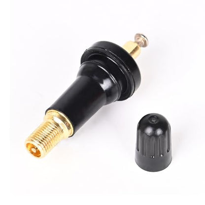 8Pcs TPMS Valve Stems Rubber Snap-in 20008 20018 Tubeless Tire Sensor Valves for 0.453'' Rim Holes Universal Fit for Most Passenger Vehicles
