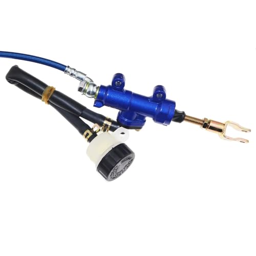 PRO BAT 110cc Go Kart Hydraulic Brake Caliper Master Cylinder Assembly Kit - color: Blue