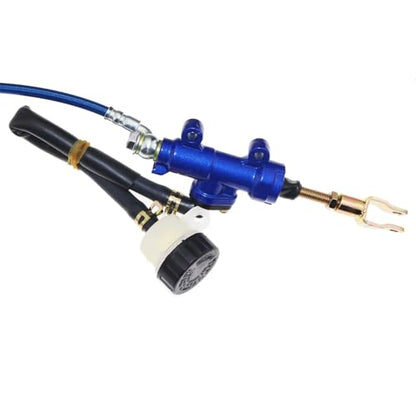 PRO BAT 110cc Go Kart Hydraulic Brake Caliper Master Cylinder Assembly Kit - color: Blue