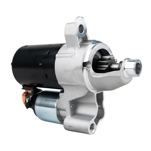 Starter Compatible with Audi A4 2009-2016, A4 Quattro 2009-2016, A5 2010-2014, A5 Quattro 2010-2017, A6 2012-2016, Q5 2011-2017, Starter Motor 06D911021B L4 2.0L