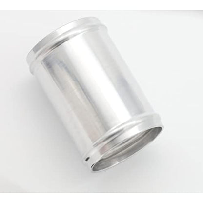 51mm(2") OD, Length 3" (76mm), Straight 2 Inch 6061 Aluminum Alloy Hose Joiner Tube Intercooler Pipe Connector High Class Glossy Polished Treatment Air Intake Tube with Bead Roll - size: OD 2" (51mm)