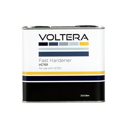 VOLTERA Hardeners for VC700 2:1 Overall Clearcoat | Fast, Normal & Slow Activators for Automotive Refinishing | High-Gloss Finish (2.5 Liters Fast)