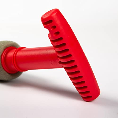 AICEL Car Wheel Detailing Brush, Removable Insert Lug Wash Nut Sponge Cleaner Tool for Wheels, Embedded Steel Ring Screw Cleaning Brush with Handle, Car Exterior Accessories Cleaning Tool Set
