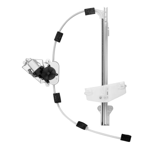 BDFHYK 741-526 Power Window Regulator with Motor Front Left for 2002-2007 Liberty 2002 2003 2004 2005 2006 2007 02 03 04 05 06 07 - size: Front Left, style: 2002-2005 Liberty KJ